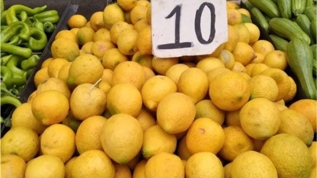 Balıkesir Pazarında Limon Fiyatları Çakıldı!
