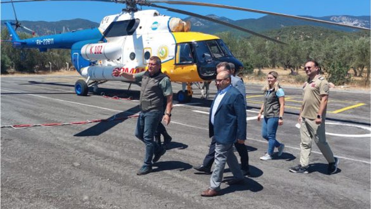 Vali Ustaoğlu Yangın Hazırlıklarını Gözden Geçirdi