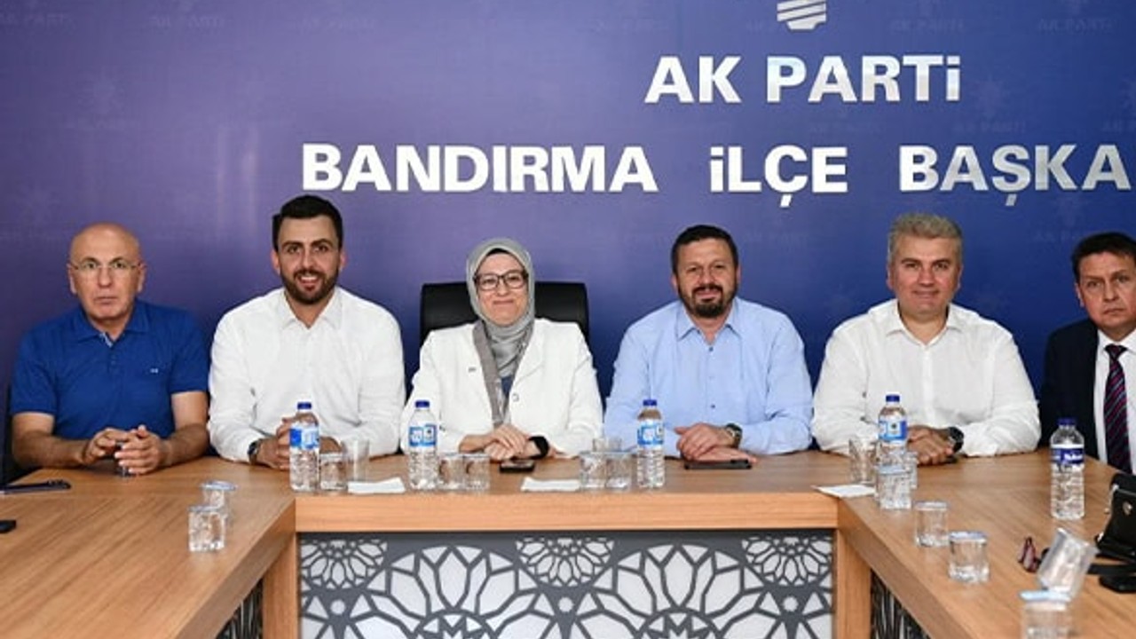 AK Parti Heyetinden Bandırma Ziyareti