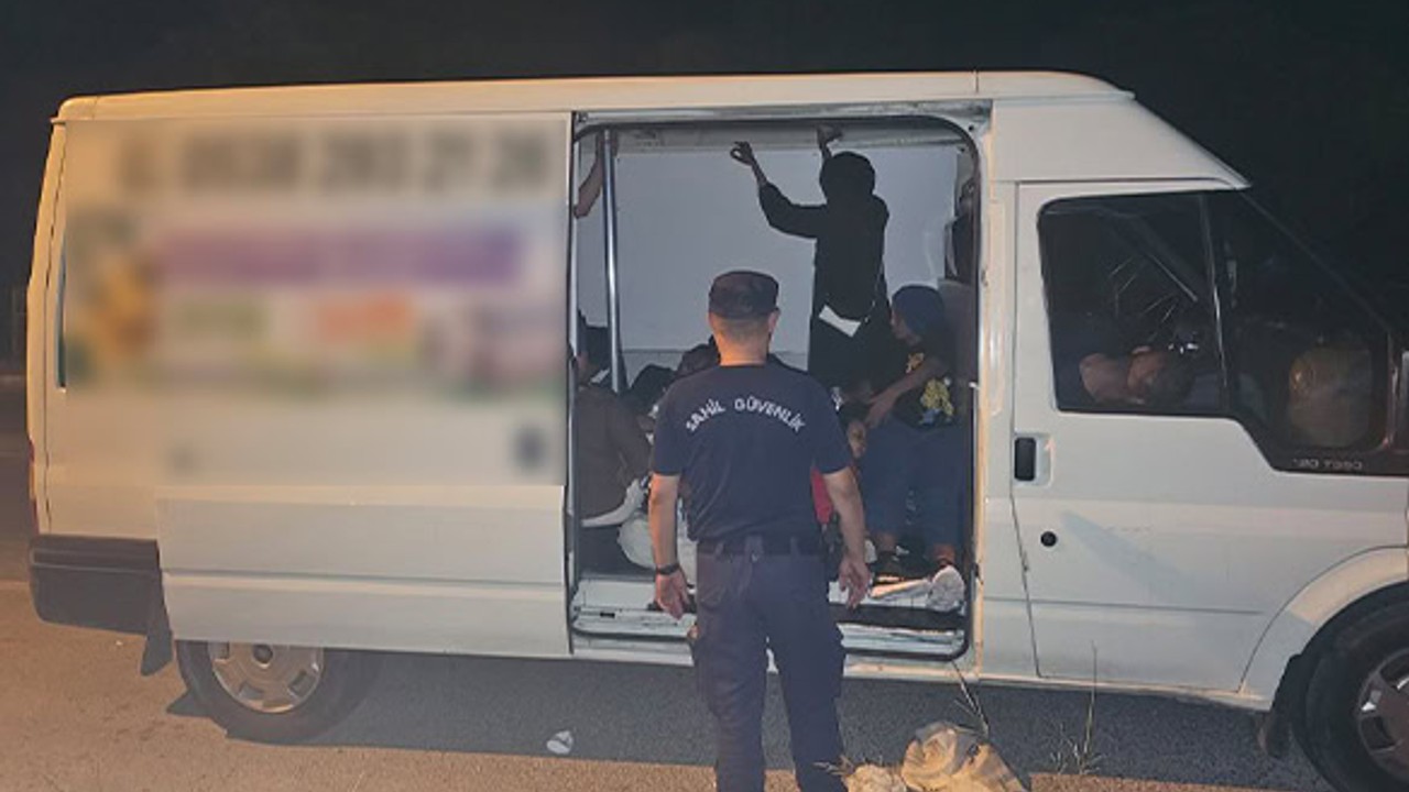 Ayvalık'ta Düzensiz Göçmen Operasyonu
