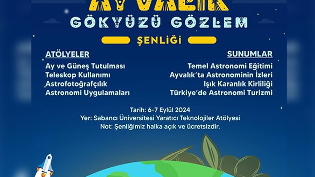 Ayvalık’ta Herkes Gökyüzüne Davetli!