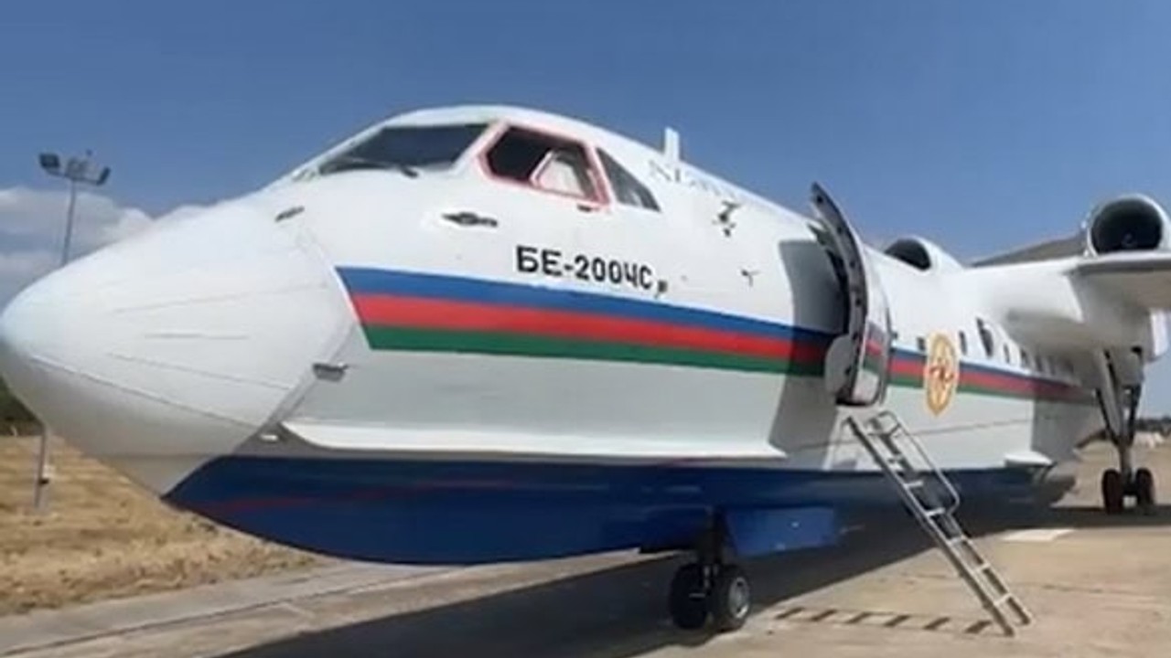 Azerbaycan'dan Edremit Yangınına Gelen Destek