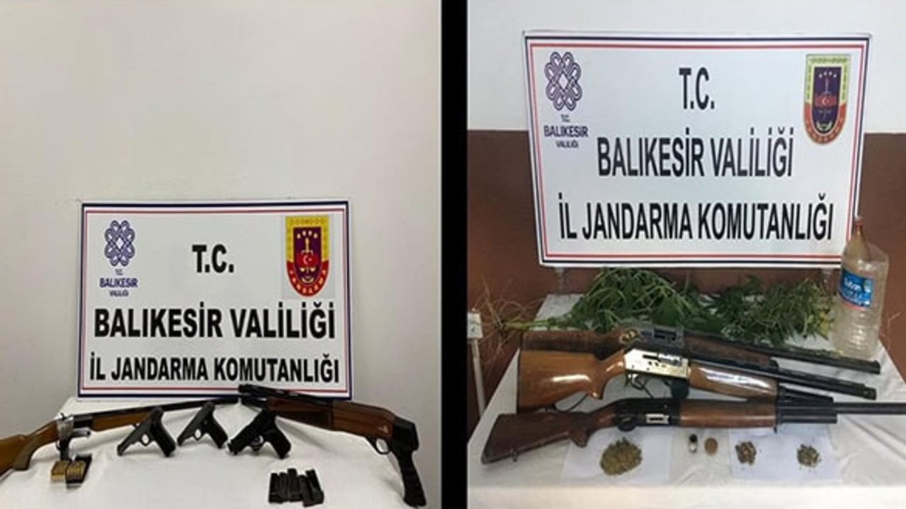 Balıkesir’de Uyuşturucu Operasyonu 4 Gözaltı