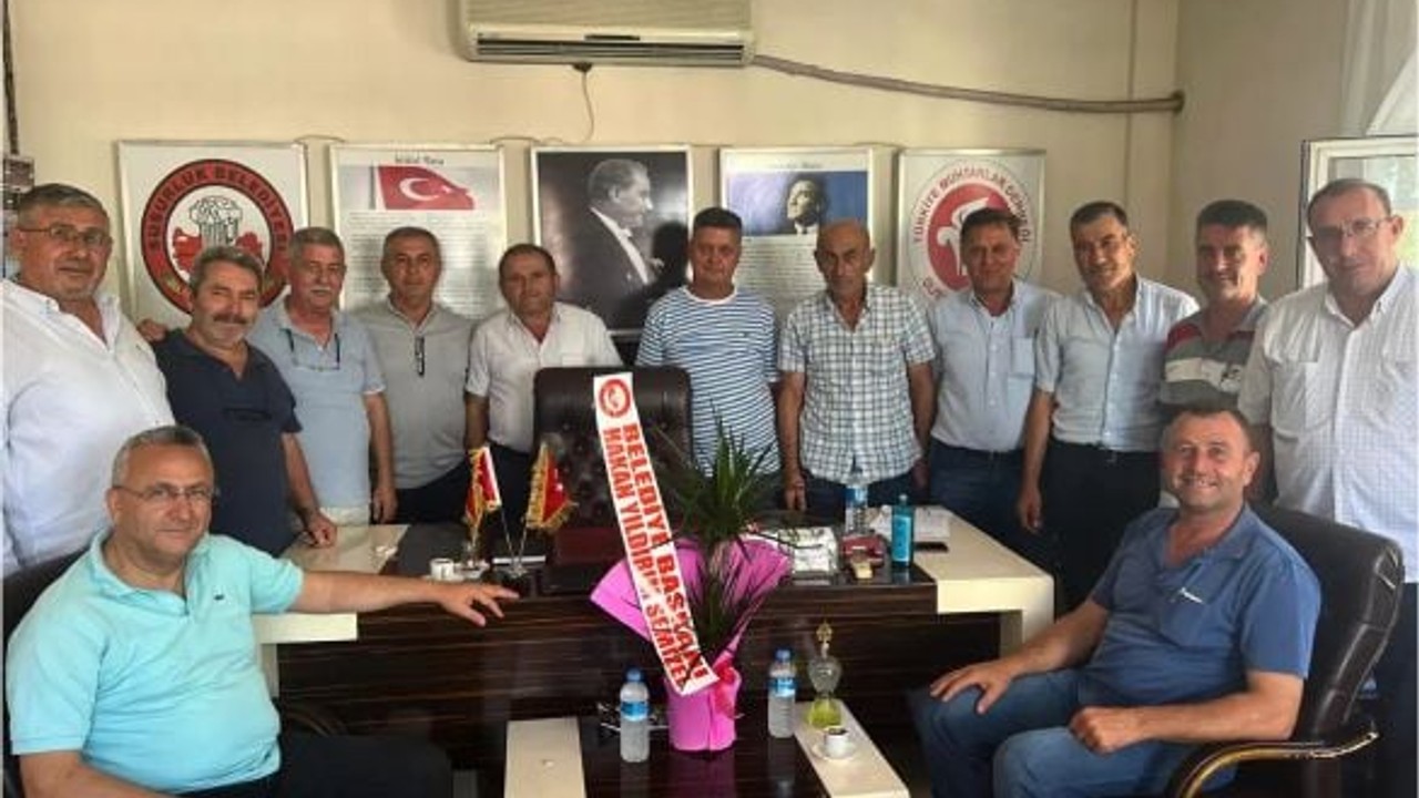 Başkan Semizel'den Yeni Başkana Ziyaret