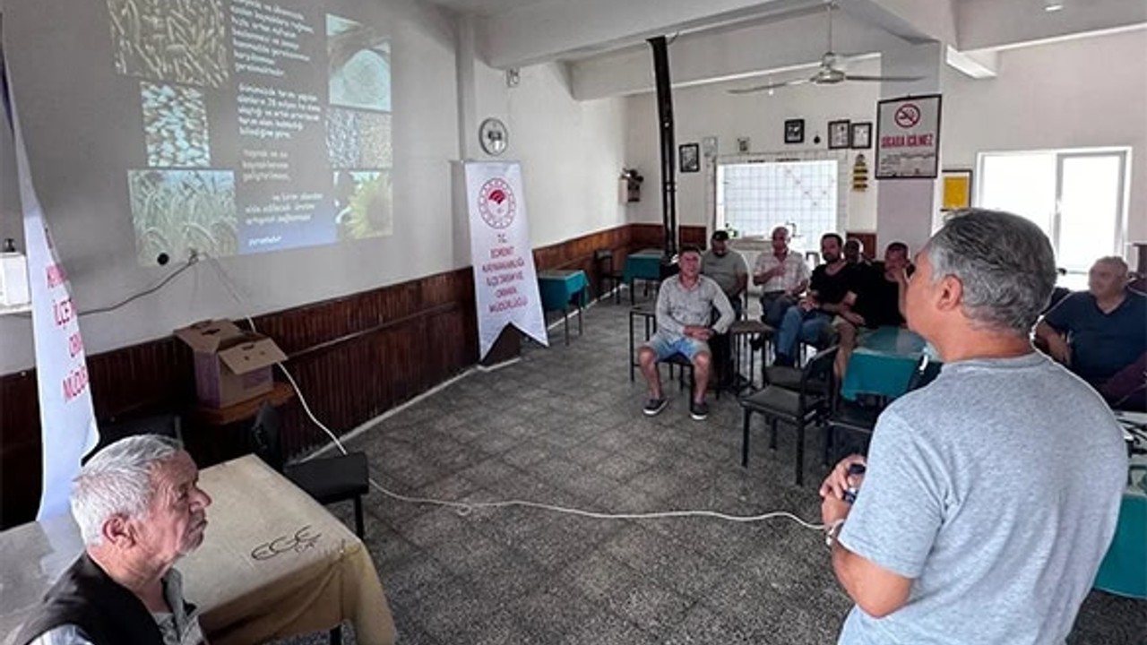 Edremit’te Çiftçilere Sürdürülebilir Sulama Eğitimi