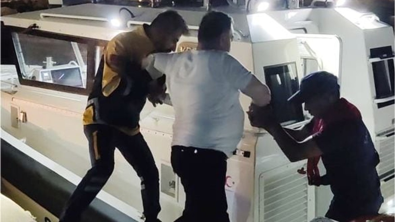 Sahil Güvenlik Tıbbı Tahliye İçin Harekete Geçti