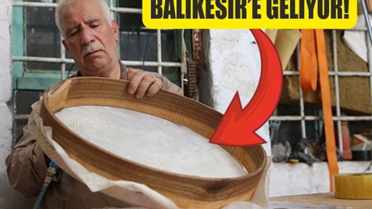 Balıkesirli Urfa’dan Gelen Tefi Çalıyor