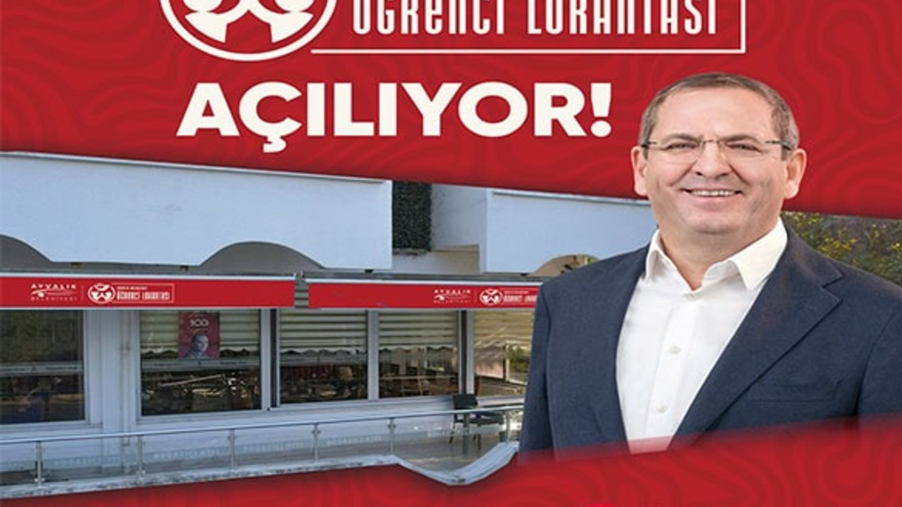 Ayvalık'ta Öğrenci Lokantası Açılıyor