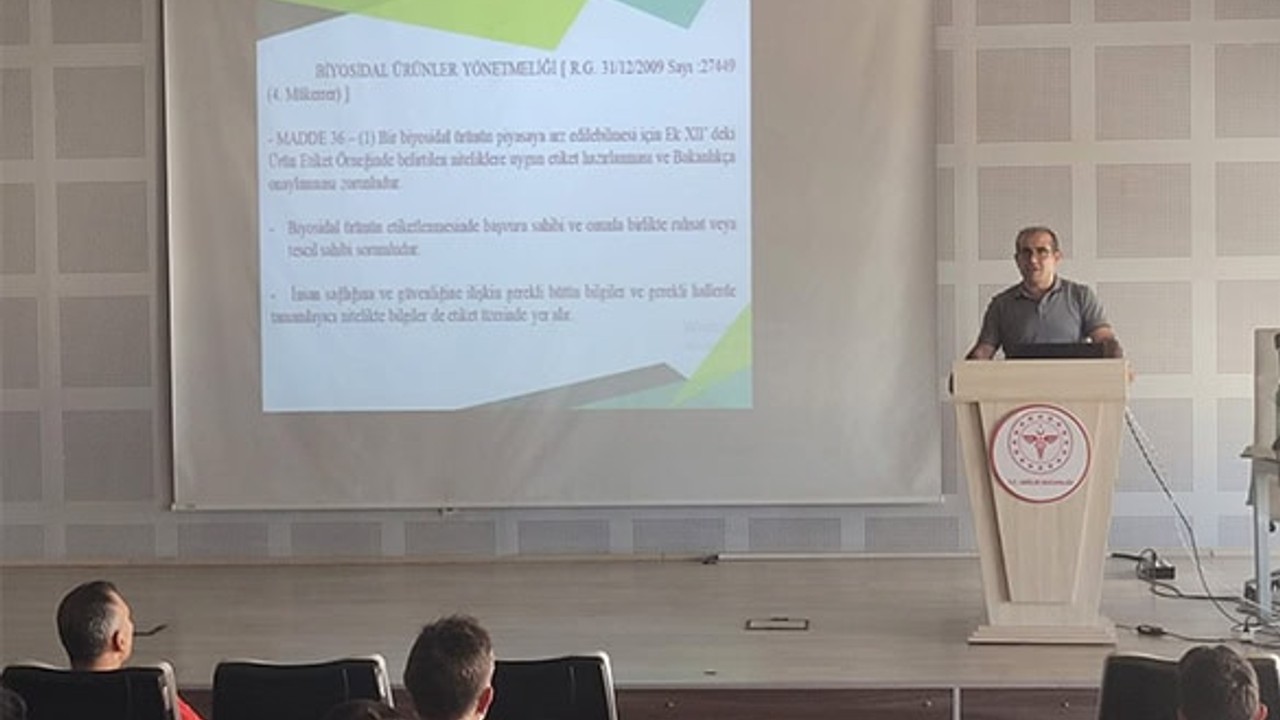 Balıkesir’de Biyosidal Ürün Uygulayıcı Eğitimi Yapıldı