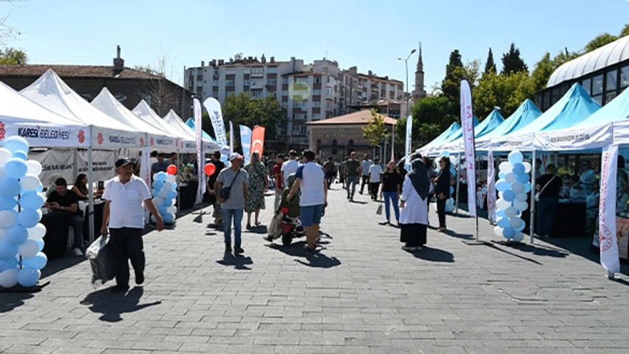 Balıkesir’de Halk Sağlığı Haftası Etkinlikleri Yoğun İlgi Gördü