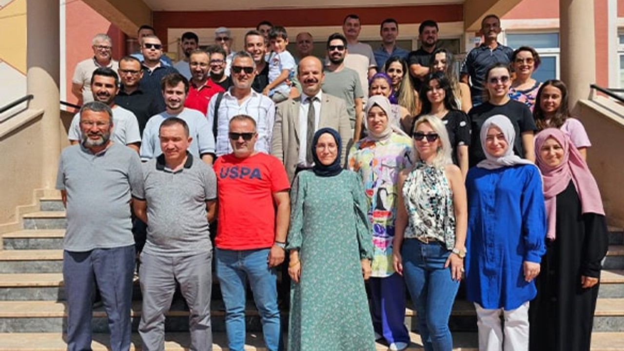 Başkan Lapanta'dan Eğitimcilere Destek Ziyareti