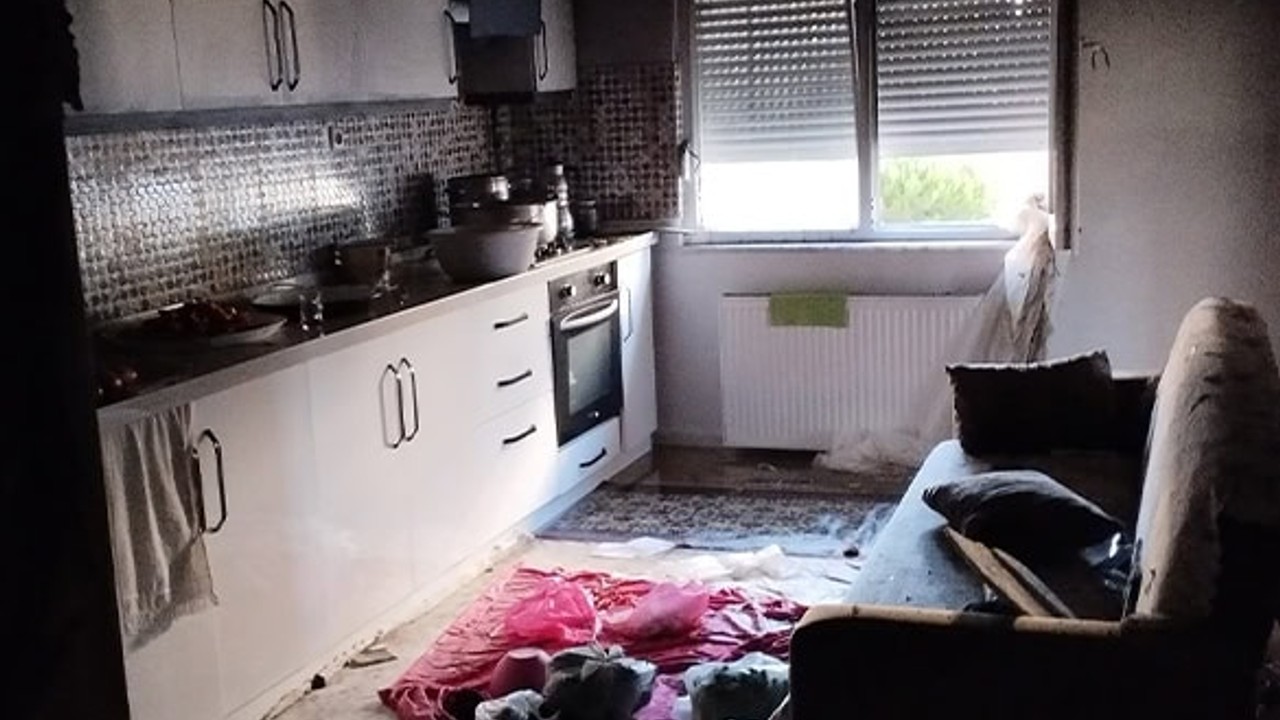Havran’da Ev Yangınına Hızlı Müdahale