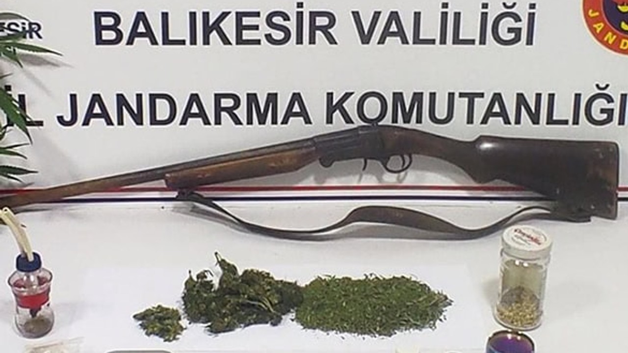 Jandarmadan Gönen'de Uyuşturucu Operasyonu