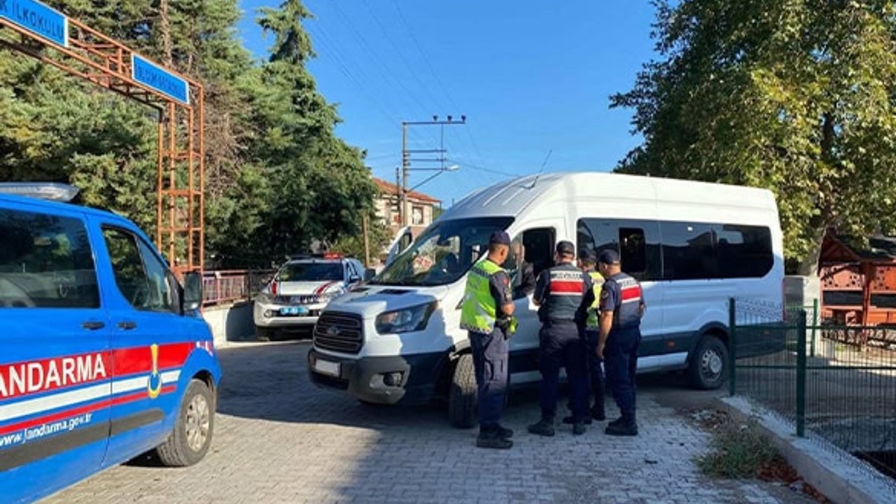 Jandarma'dan Okul Bölgelerine Denetim