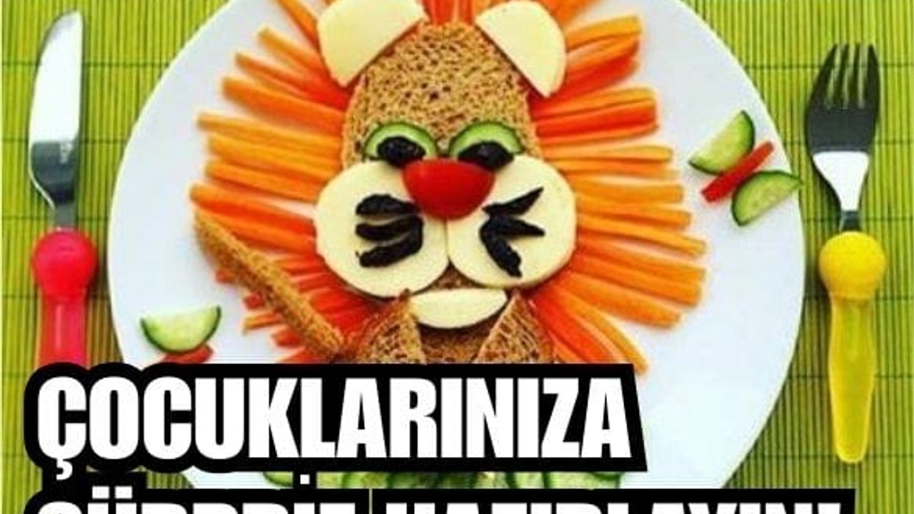 Çocuklar İçin Eğlenceli Yemek Fikirleri