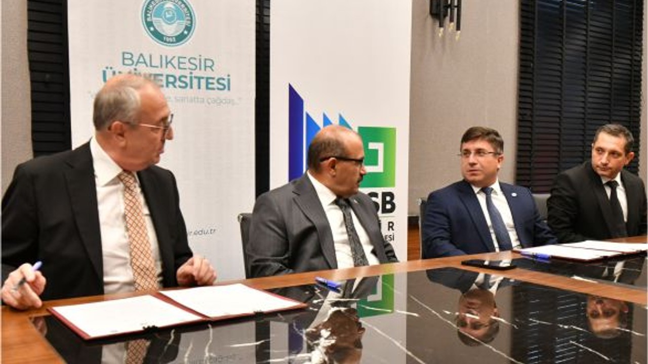 Balıkesir’de Yeni Protokol! Üniversite ve Sanayi El Ele