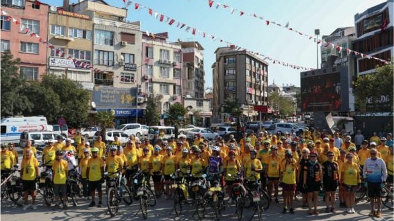 Burhaniye'de Pedal Çevirme Maratonu Başladı