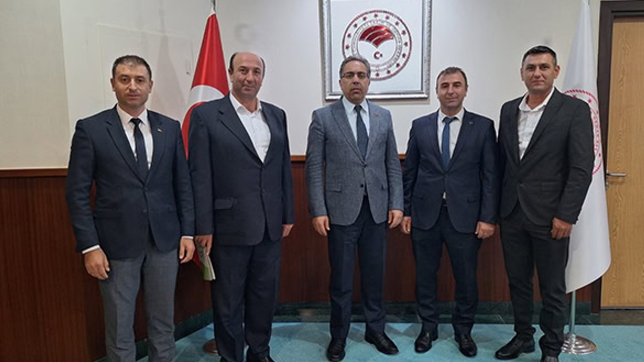 Süt Üreticileri Birliği'nden Bakan Yardımcısına Ziyaret