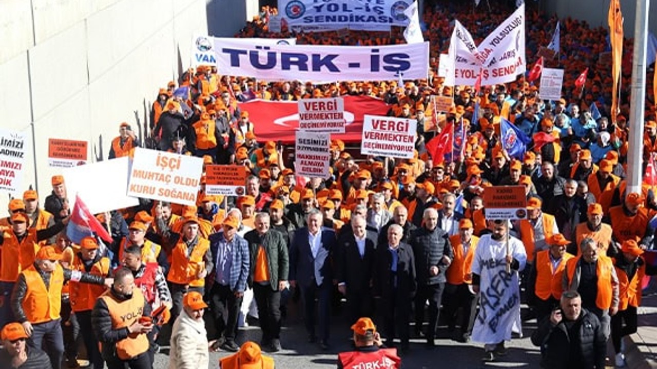 Tes İş Balıkesir “Geçinemiyoruz” Mitinginde