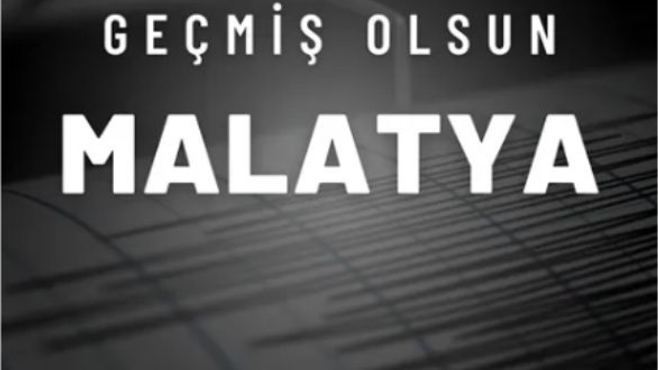 Balıkesir'den Malatya'ya "Geçmiş Olsun”