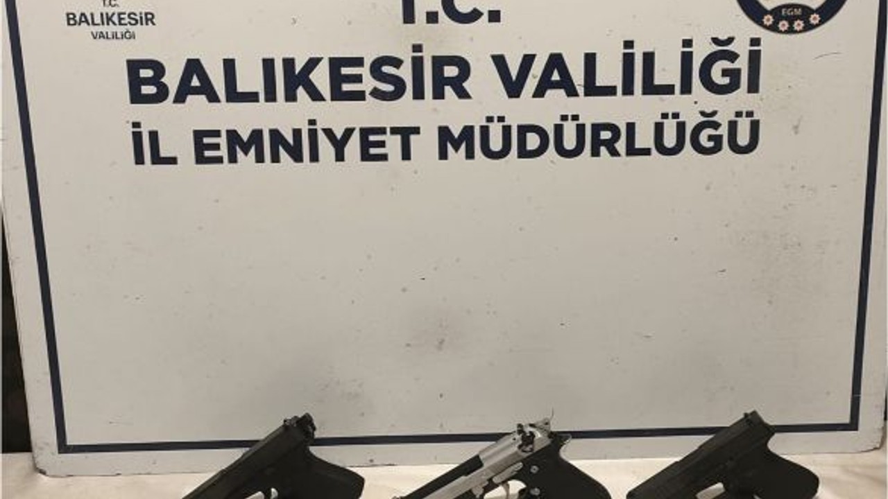 Bandırma'da Silah Operasyonu