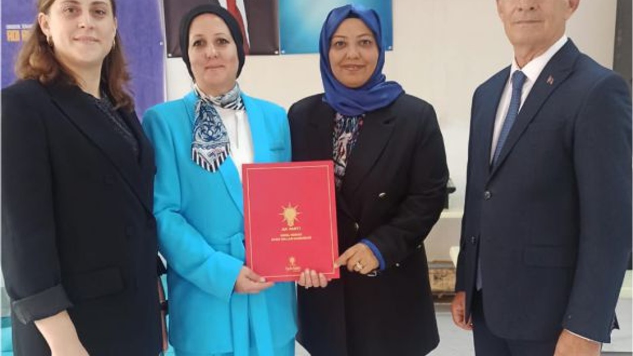 AK Parti Manyas'ta Nöbet Değişimi