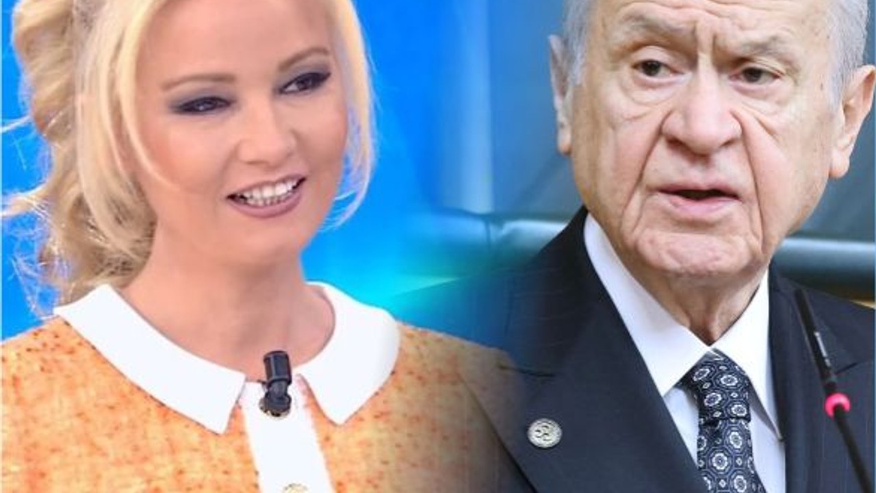 Devlet Bahçeli'den Müge Anlı'ya Hediye