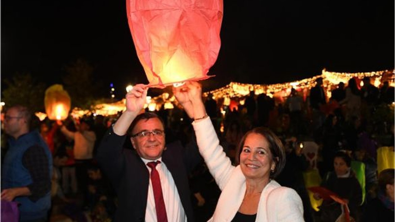 Cumhuriyet Dilekleri Gökyüzüyle Buluştu