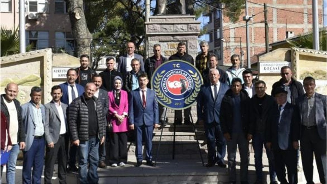 Havran'da Gönüller Birleşti Muhtarlar Onurlandırıldı