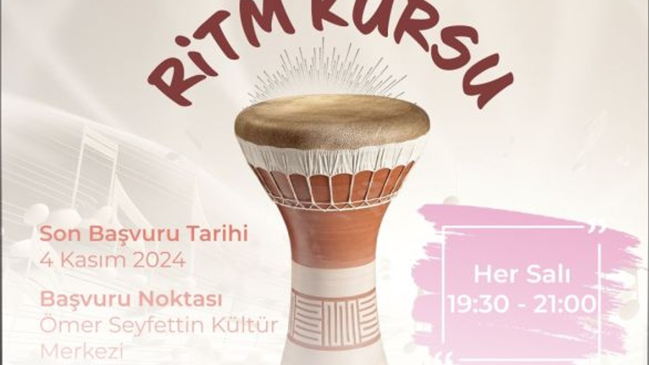 Gönen'de Ritim Kursu Başlıyor!