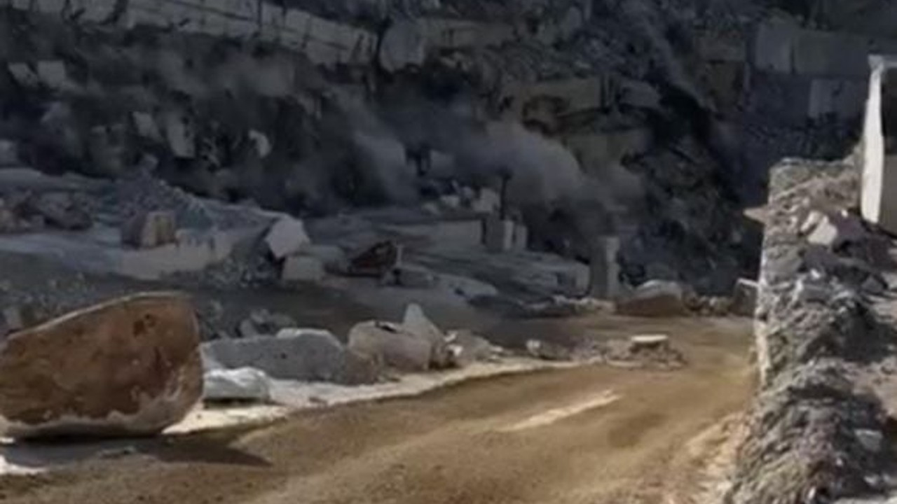 Marmara Mermer Ocağında Yeni Toprak Kayması