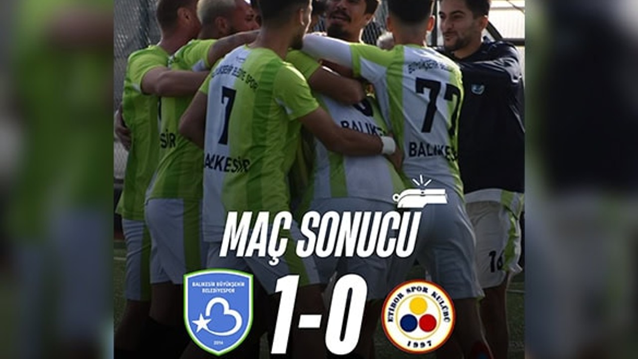 BB Belediyespor 1-0'lık Galibiyetle Liderliğe Yükseldi