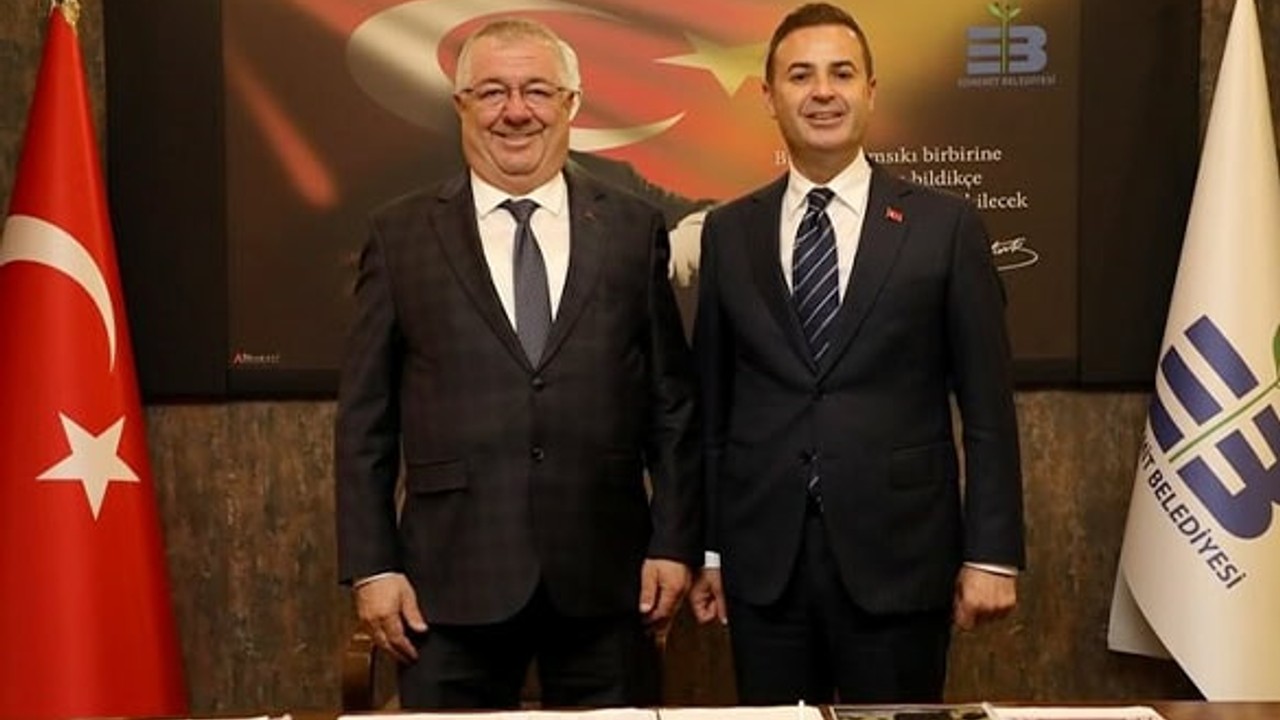 Başkan Akın'dan Edremit Ziyareti