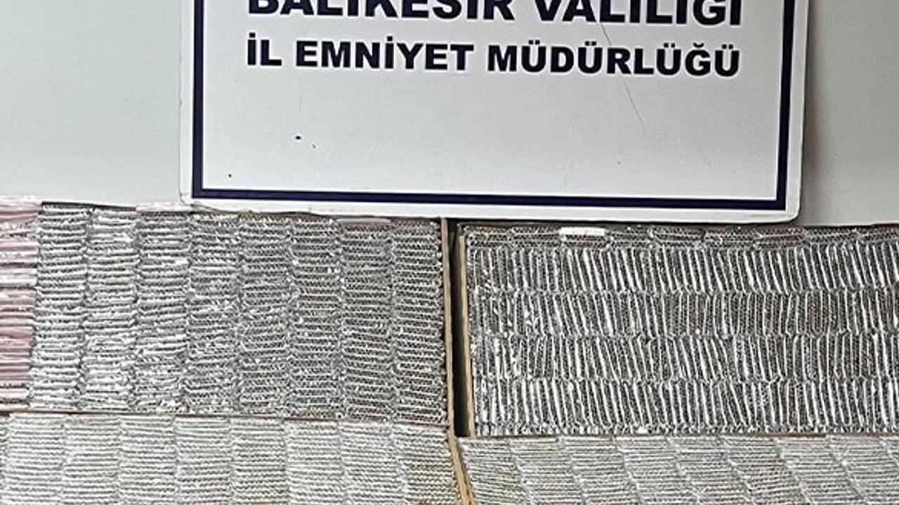 Edremit’te Kaçak Sigara Operasyonu!