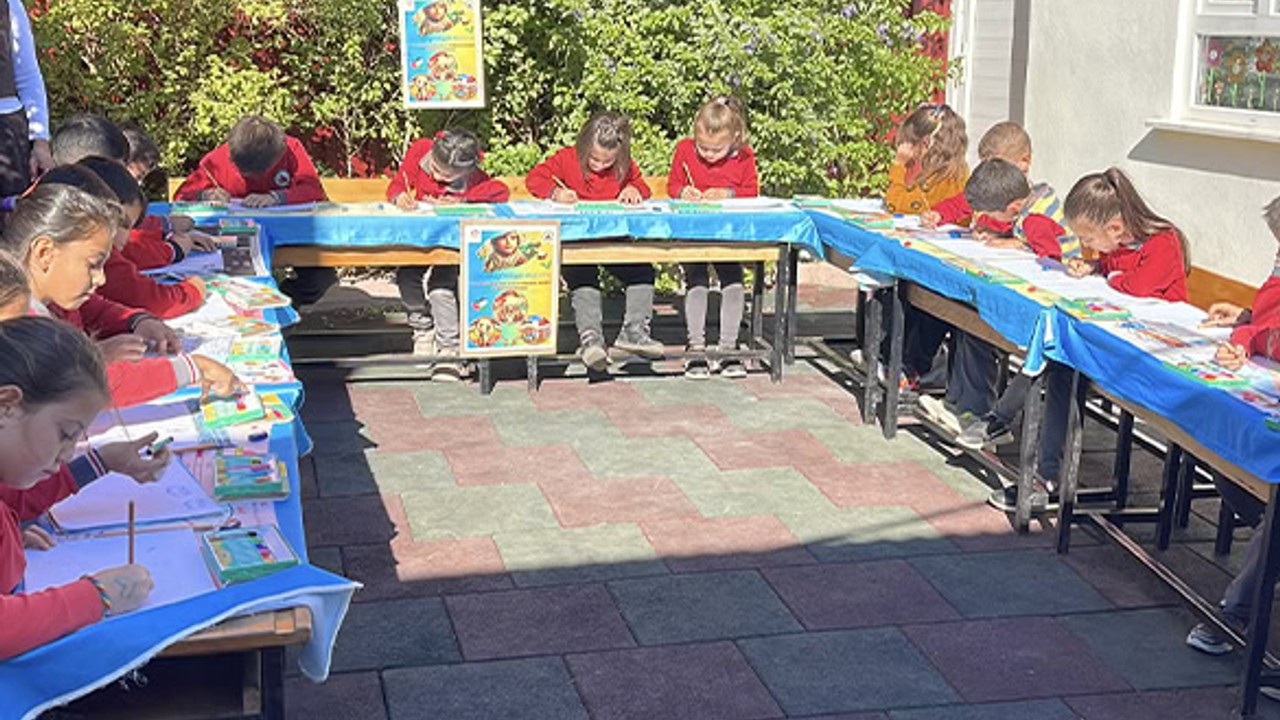 Havran’da Öğrencilerden “Çocuk Gözüyle Filistin” Projesi