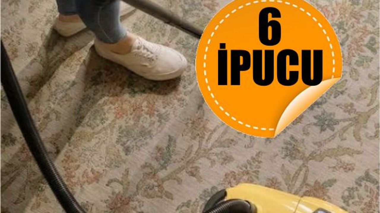 Halılarınız Bakımı İçin 6 Pratik Bakım İpucu