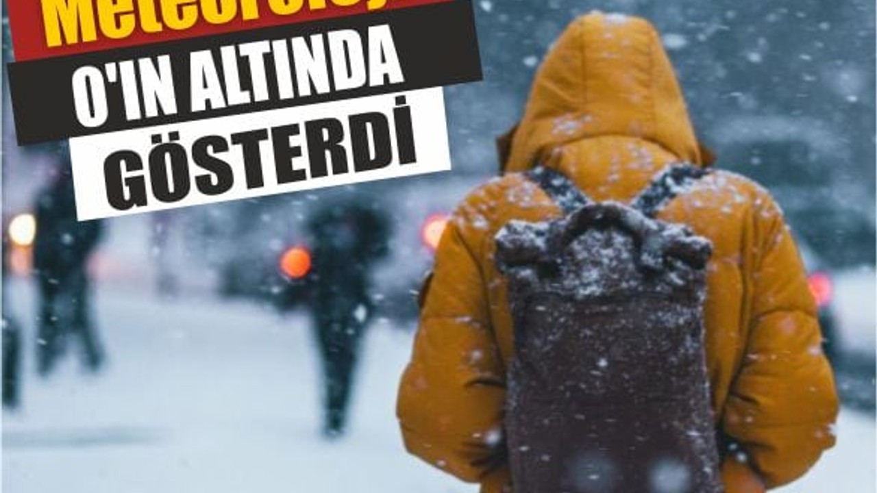 İlimizde Hava -1 Dereceyi Görecek!