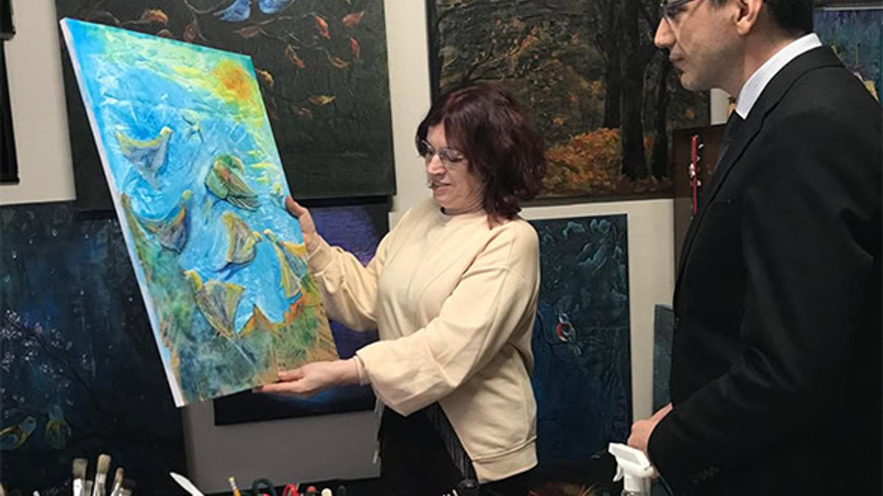 Mesel Sanat Atölyesi Sanata Değer Katmaya Devam Ediyor