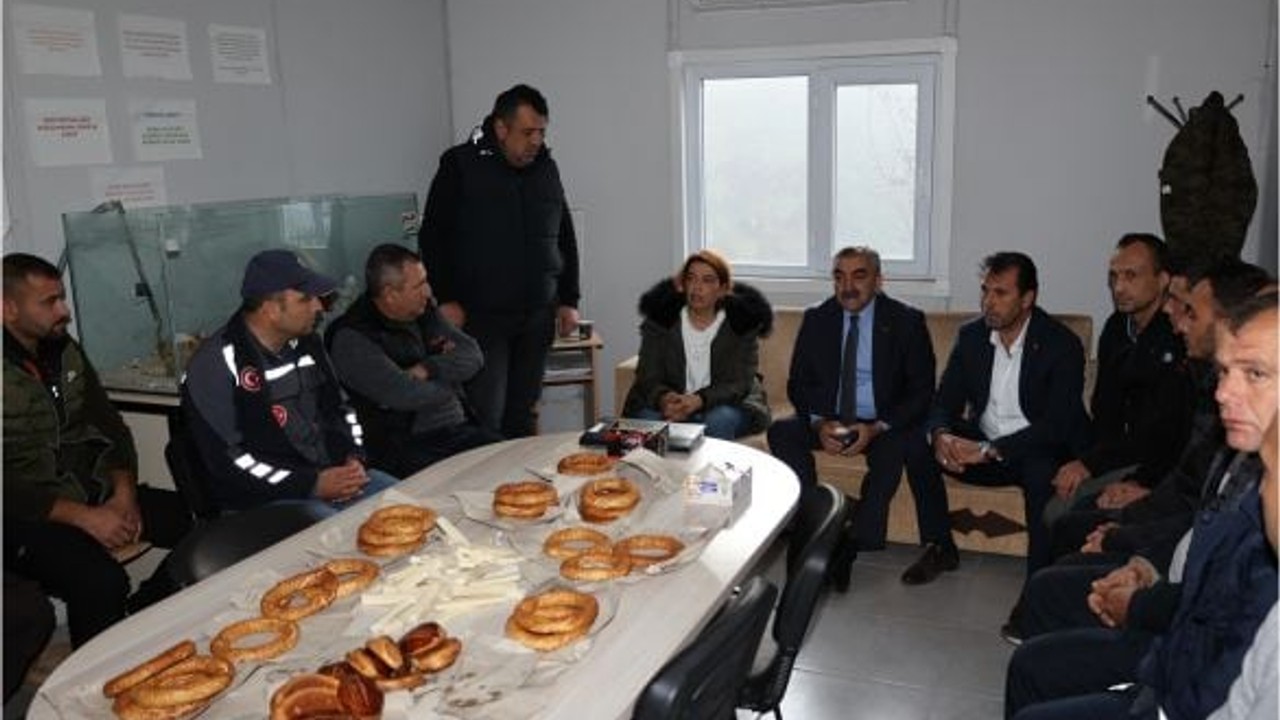Başkan Gaga Emekçileri Kahvaltıda Ağırladı
