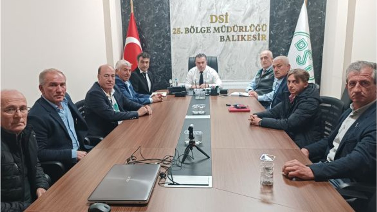 DSİ Bölge Müdürü Muhtarlarla O Konuyu Tartıştı