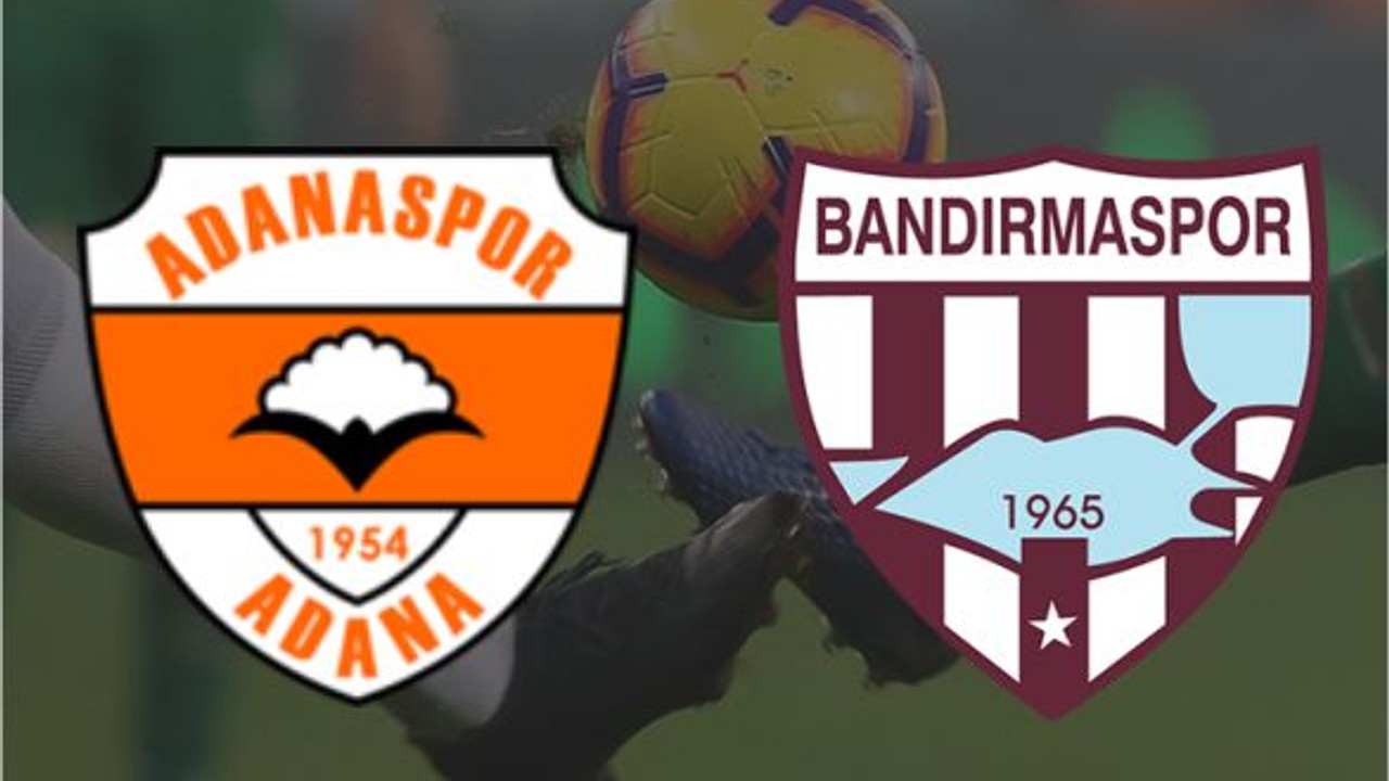 Bandırmaspor Bugün Adanaspor'la Karşılaşacak