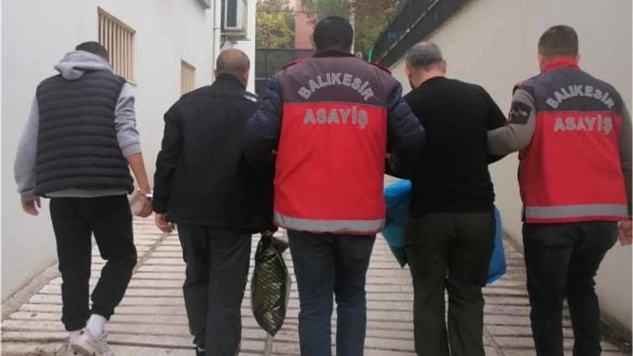 Balıkesir'de Operasyon! 48 Kişi Gözaltında