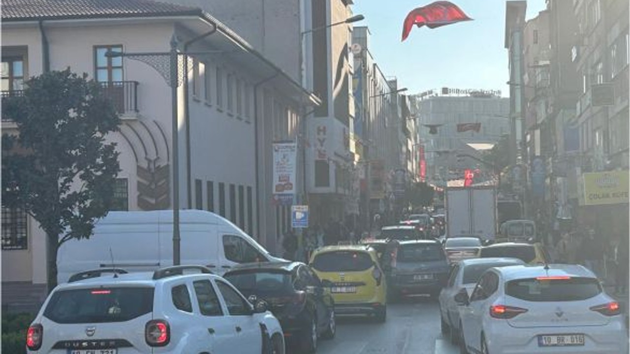 Balıkesir'de Trafik Yoğunluğu