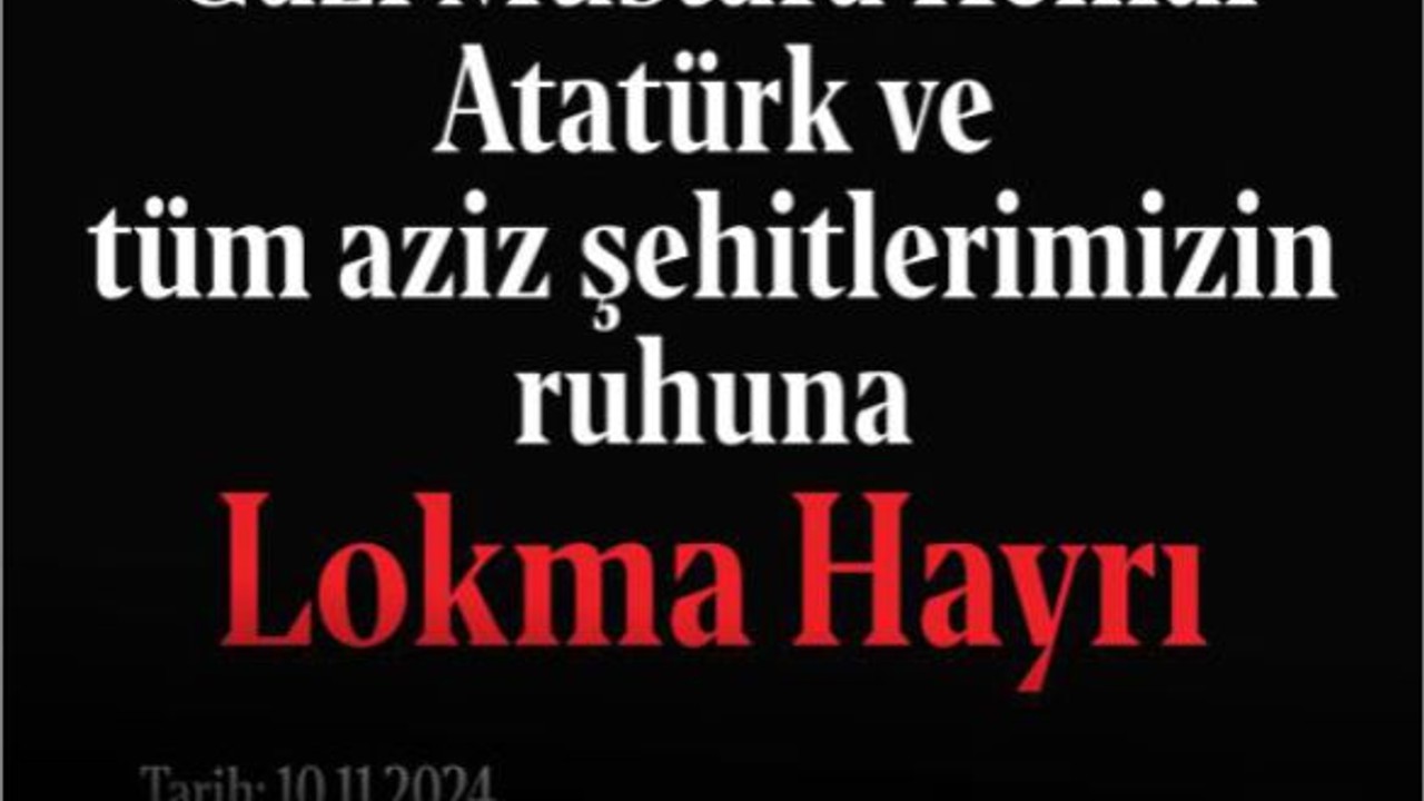 Sındırgı'da Kahramanlar Anısına Lokma Dağıtılacak