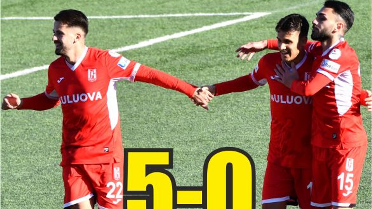 Balıkesirspor Gol Yağdırdı!