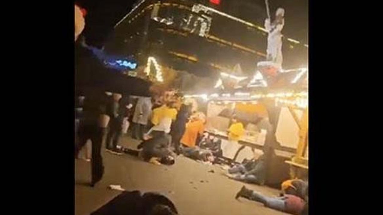 Almanya'da Noel Pazarına Saldırı: 2 Ölü, 60 Yaralı