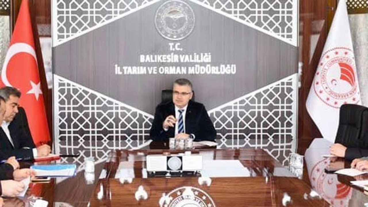 Balıkesir'in Tarım ve Hayvancılıkta 2025 Planları Görüşüldü