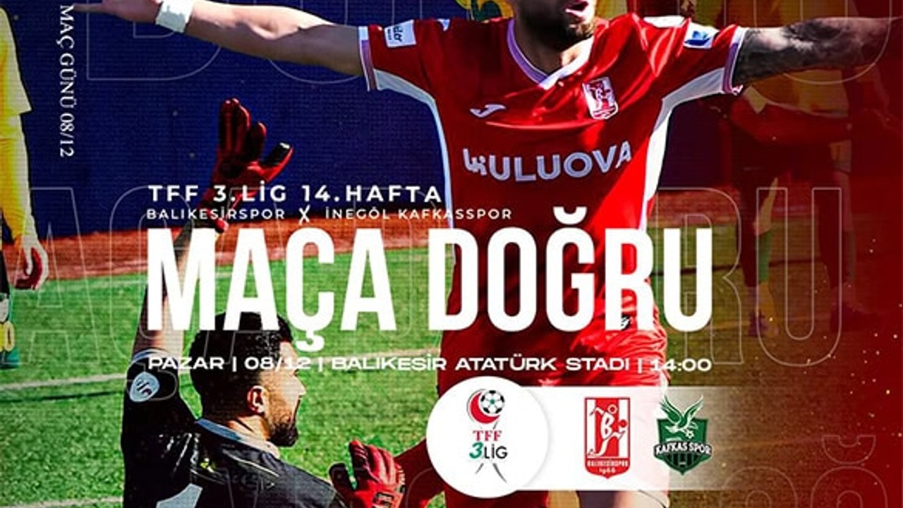 Balıkesirspor, İnegöl Maçı Hazırlıklarını Tamamladı