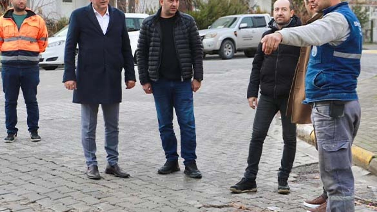 Burhaniye Belediyesi'nden Altyapı Seferberliği