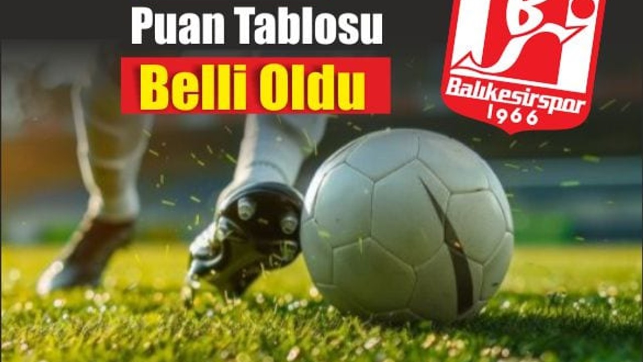 3. Lig’de Balıkesirspor Tabloda Zirvede!